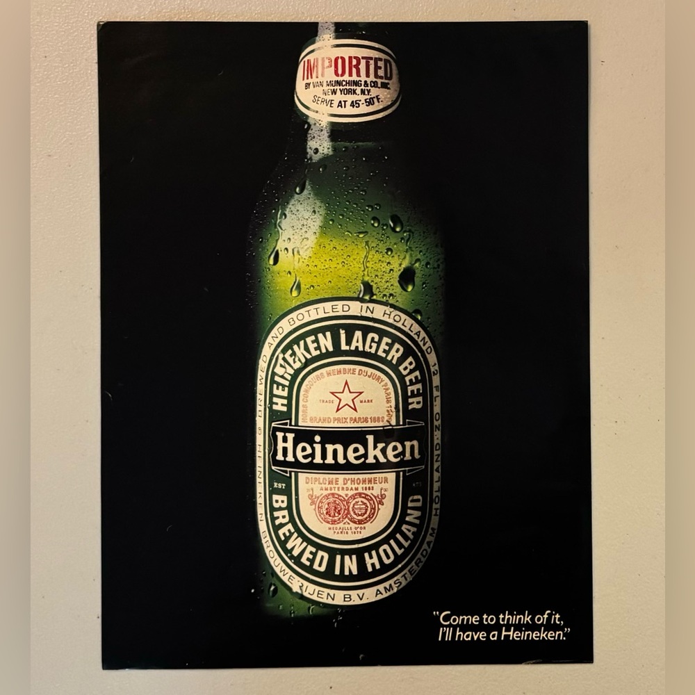 Heineken 1982 Advertisement (Life Magazine)